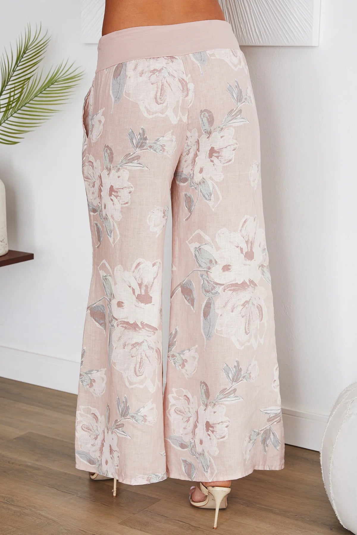 The Wide Leg Floral Pant