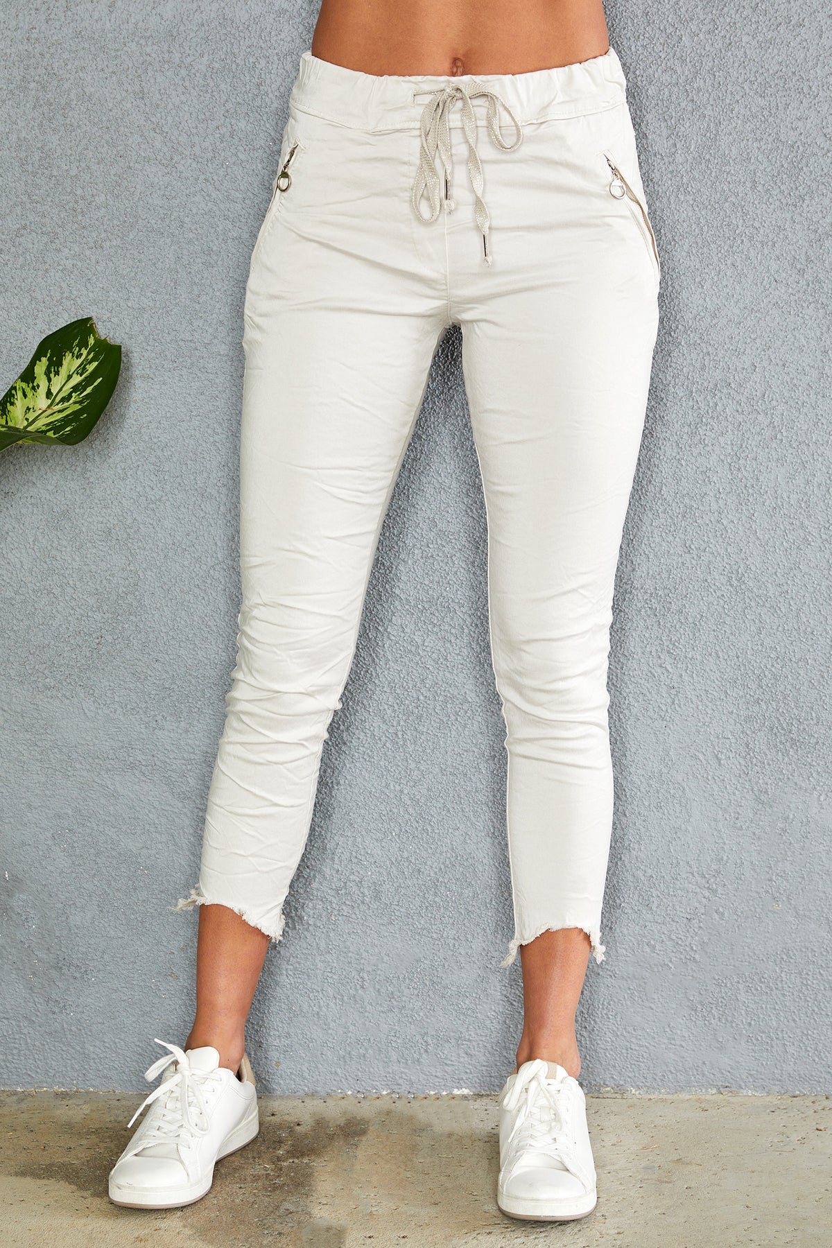 The Fringe Hem Jogger