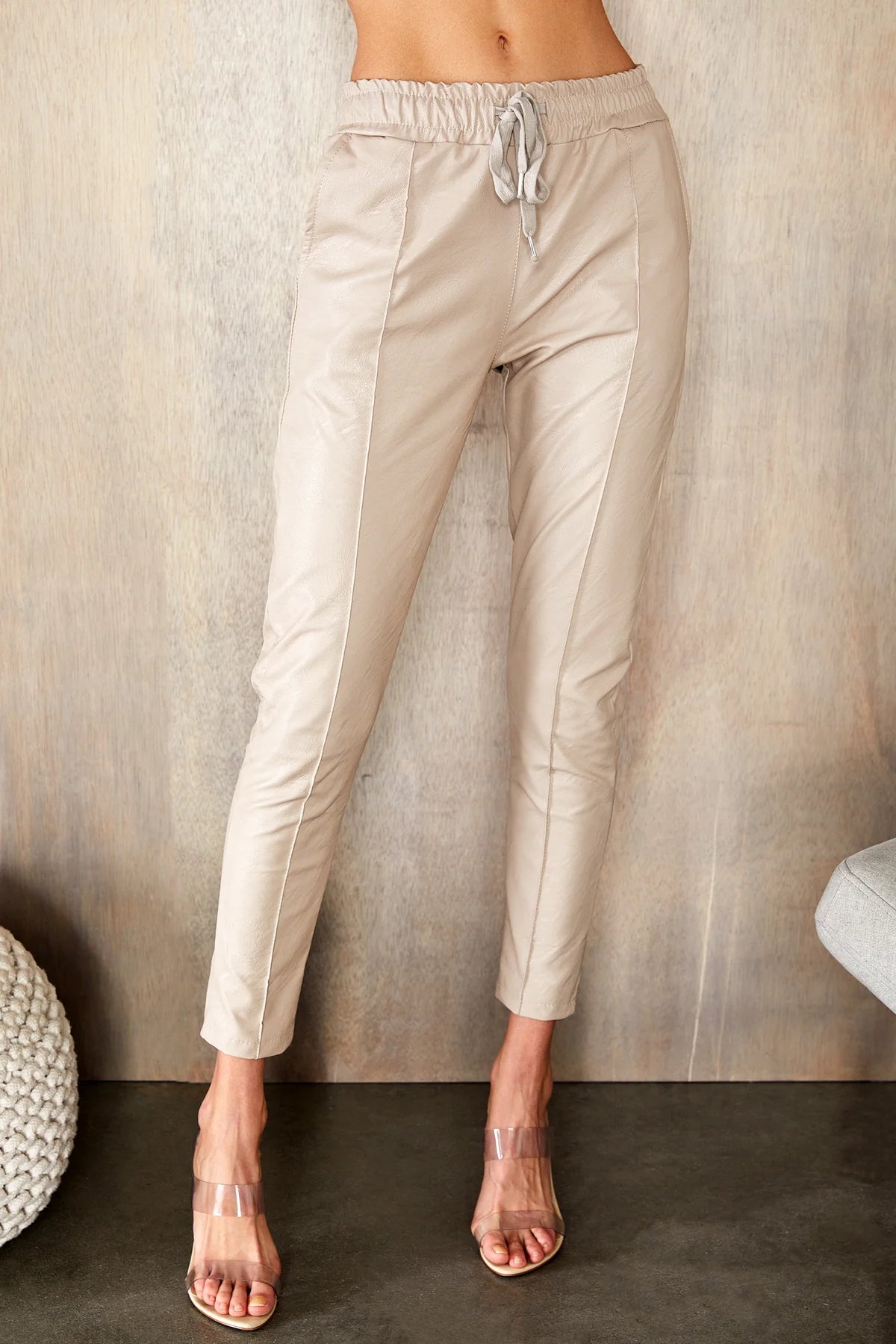 The Everyday Faux Leather Jogger