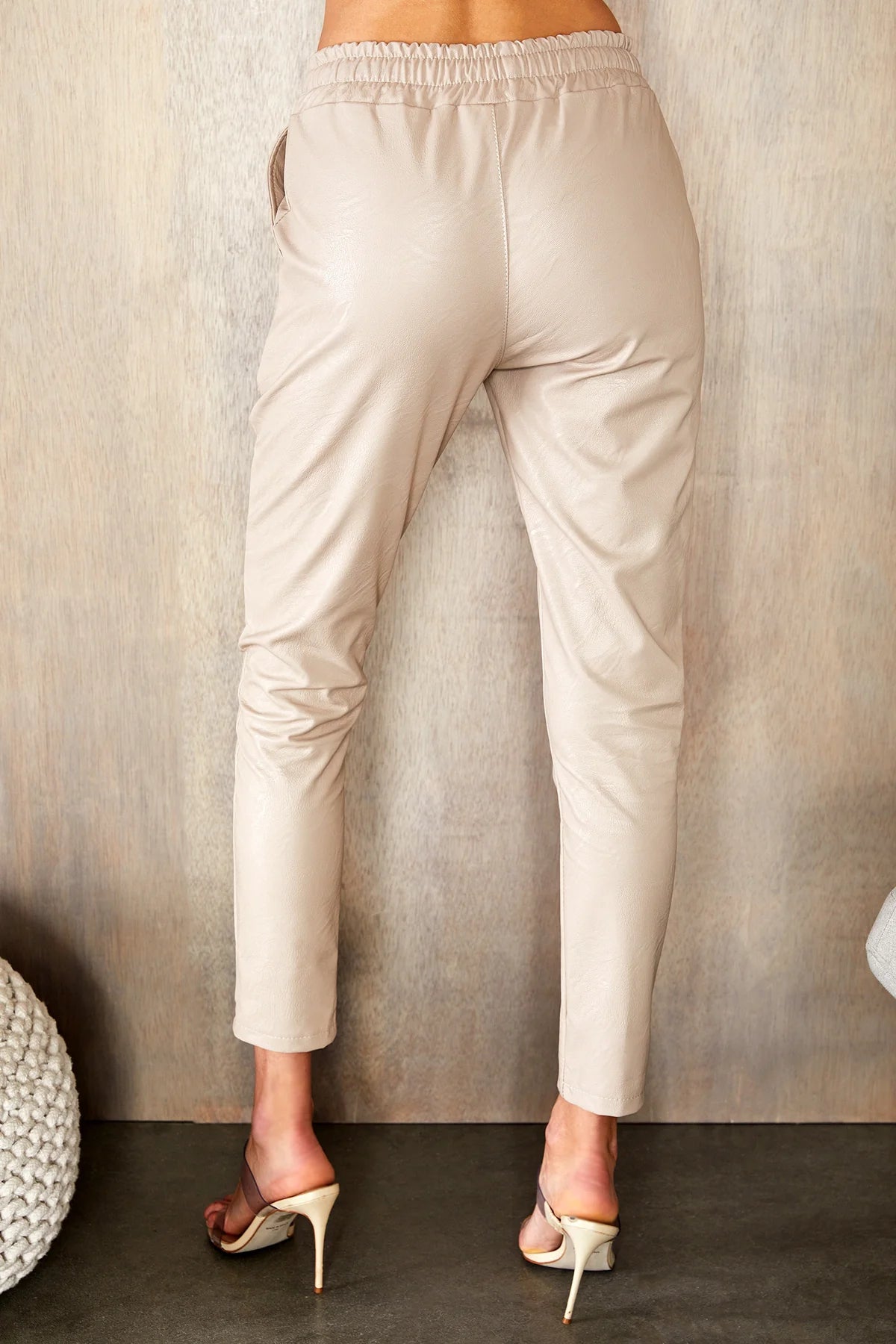 The Everyday Faux Leather Jogger