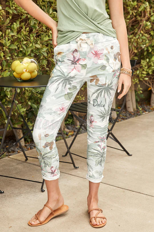 The Aloha Floral Jogger