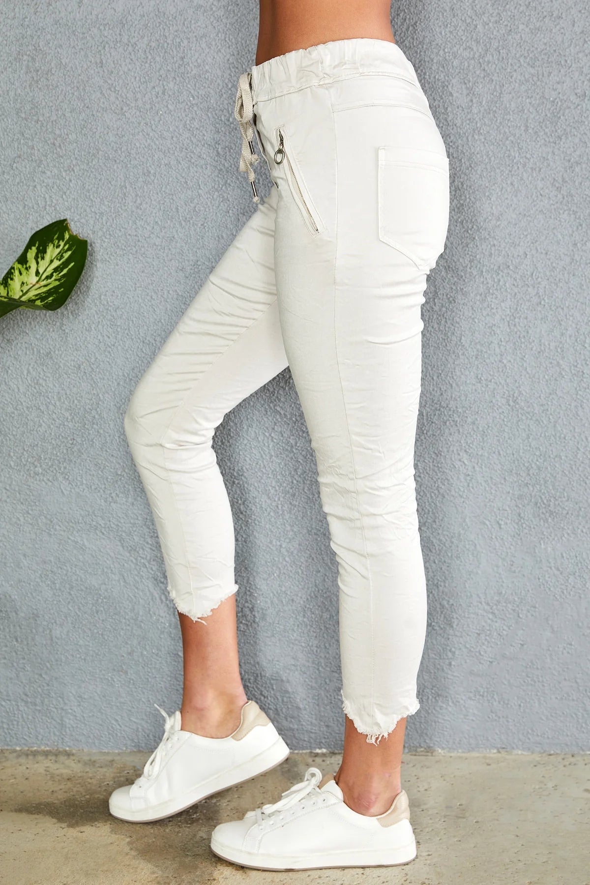 The Fringe Hem Jogger