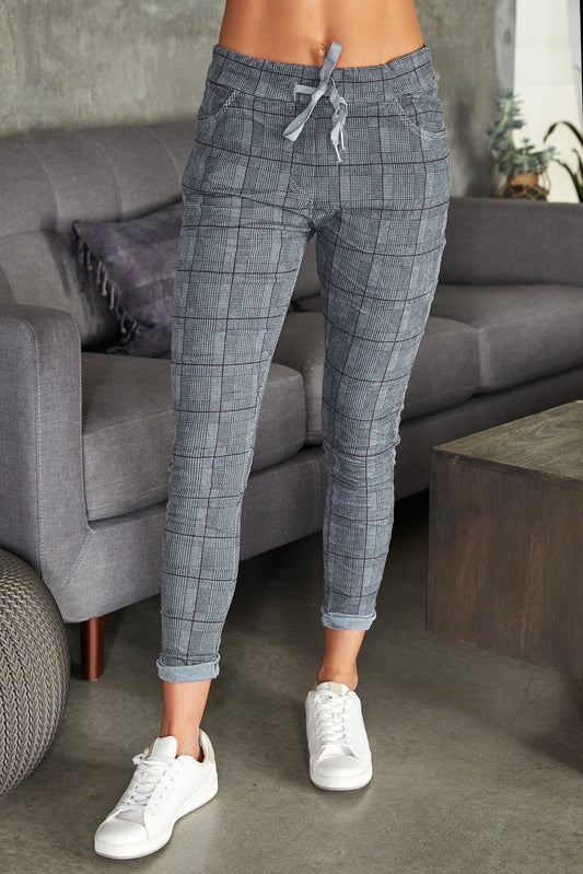 The Plaid Corduroy Jogger