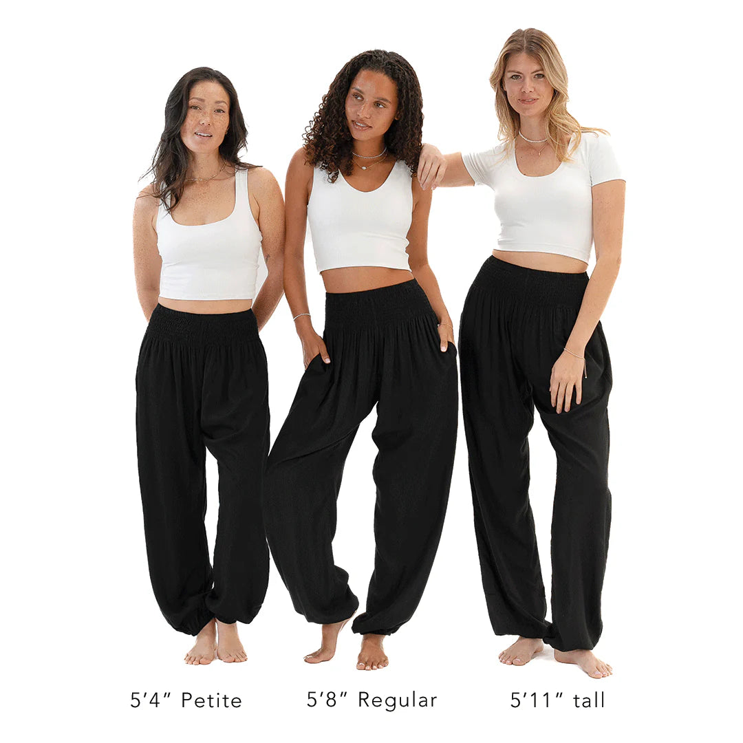Black Harem Pants