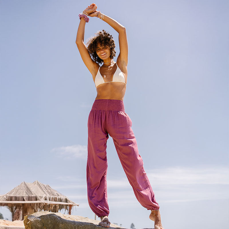Berry Harem Pants
