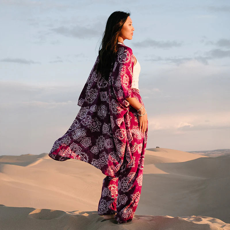 Magenta Chakra Harem Pants