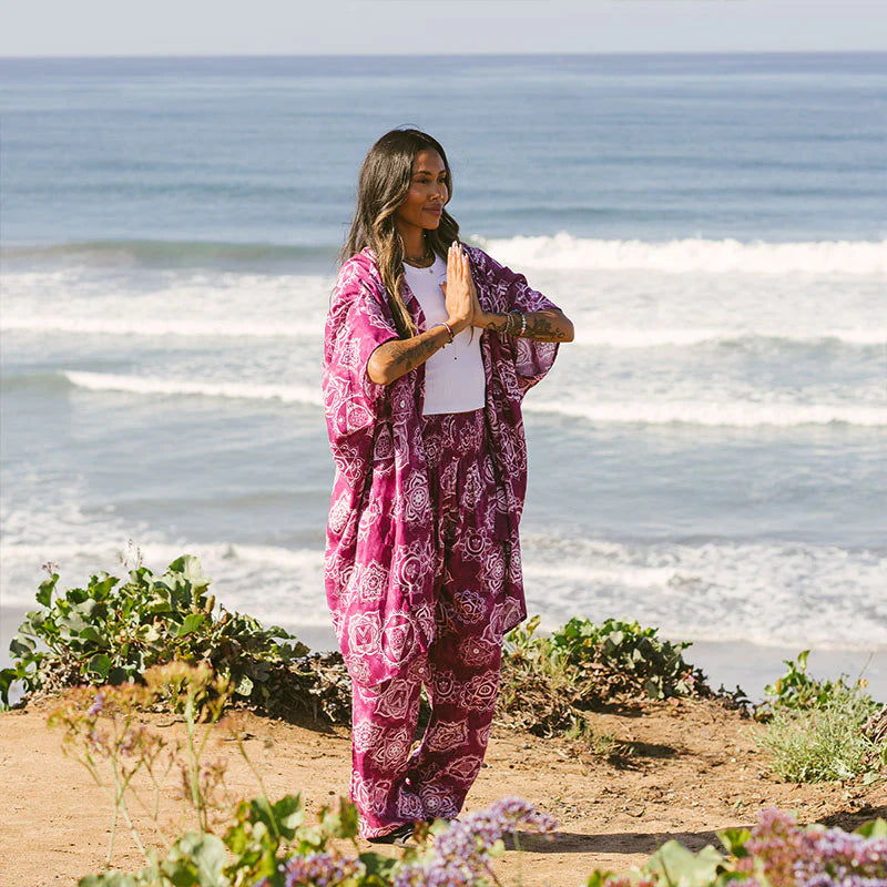 Magenta Chakra Harem Pants