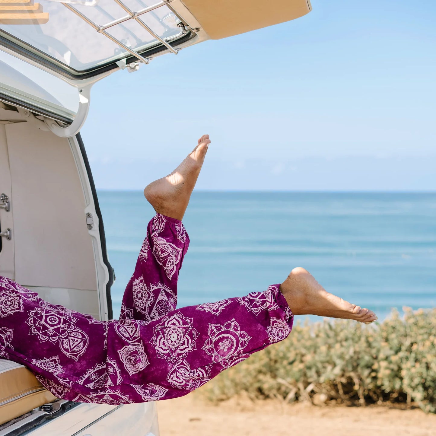 Magenta Chakra Harem Pants
