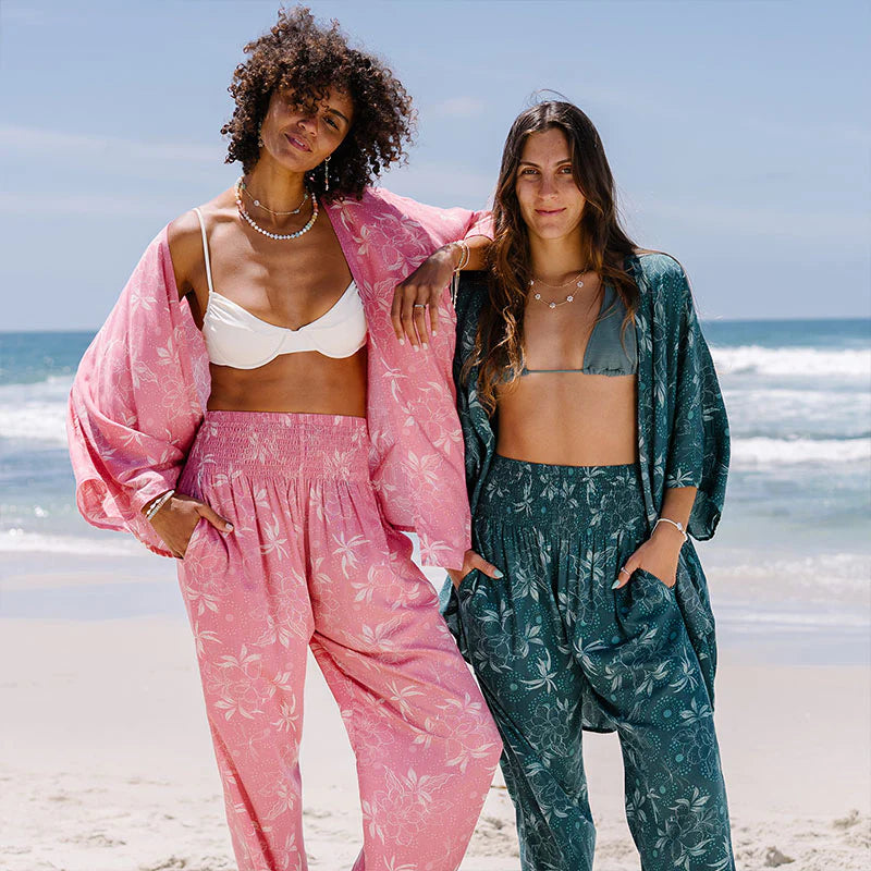 Jade Dahlia Harem Pants
