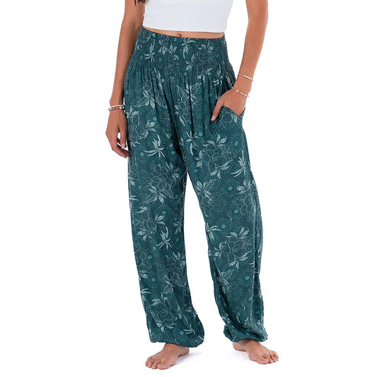 Jade Dahlia Harem Pants