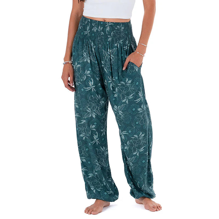 Jade Dahlia Harem Pants