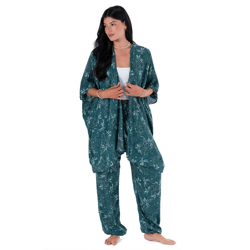 Jade Dahlia Harem Pants