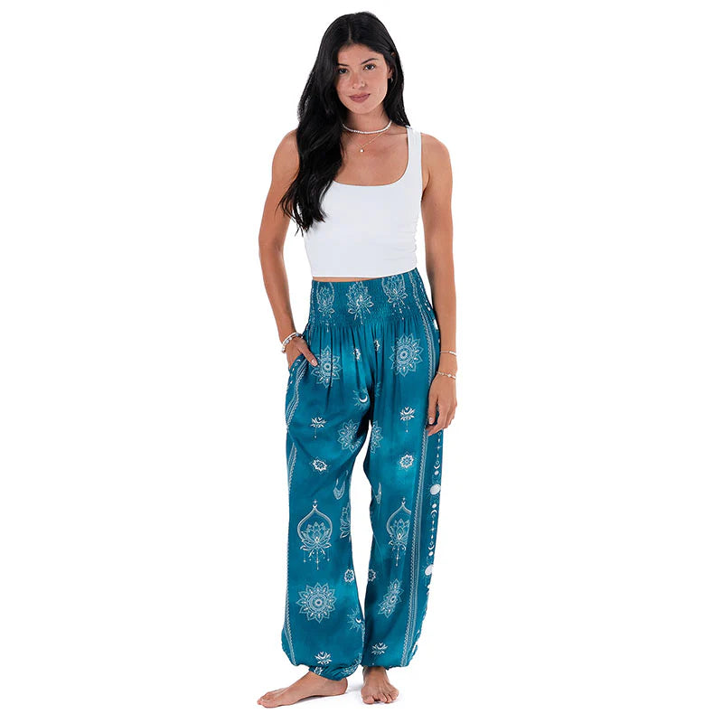 Lanna Lagoon Harem Pants