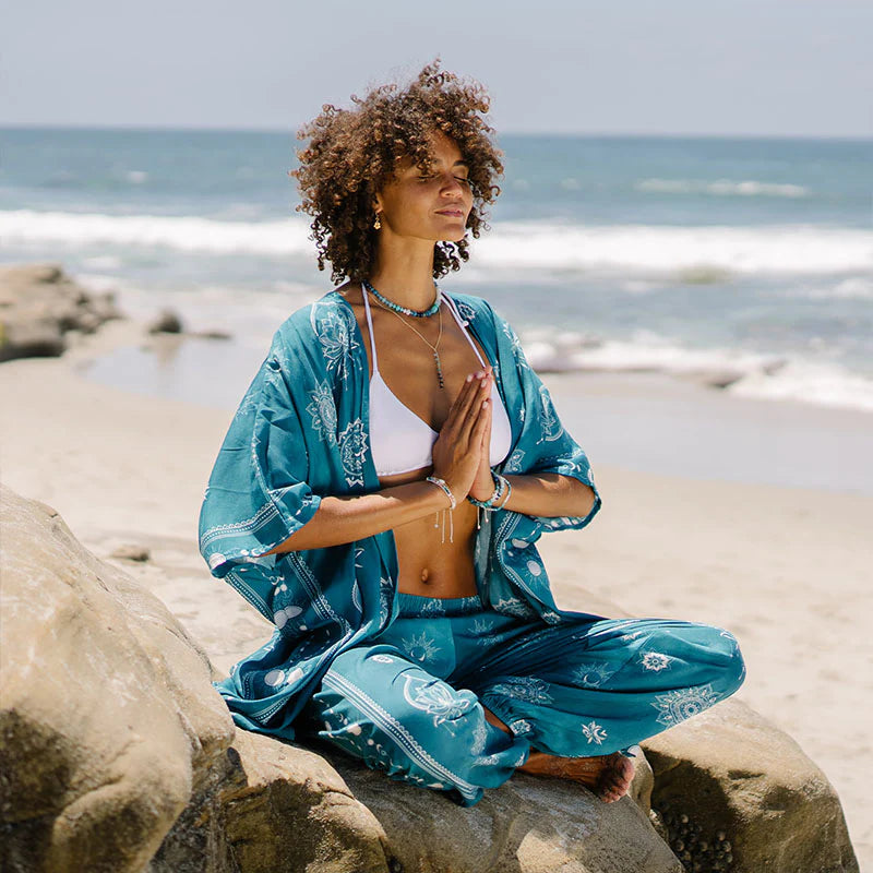 Lanna Lagoon Harem Pants