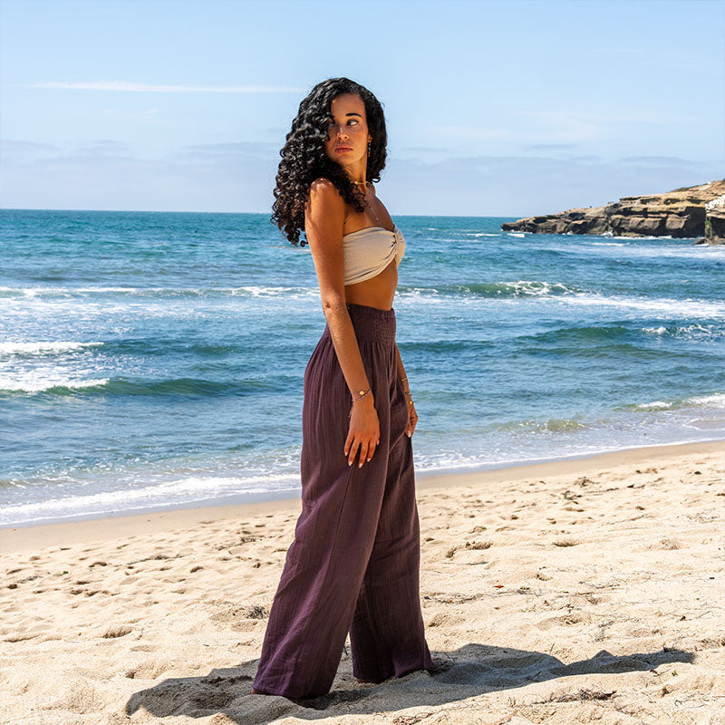 Lunar Sky Wide Leg Pants