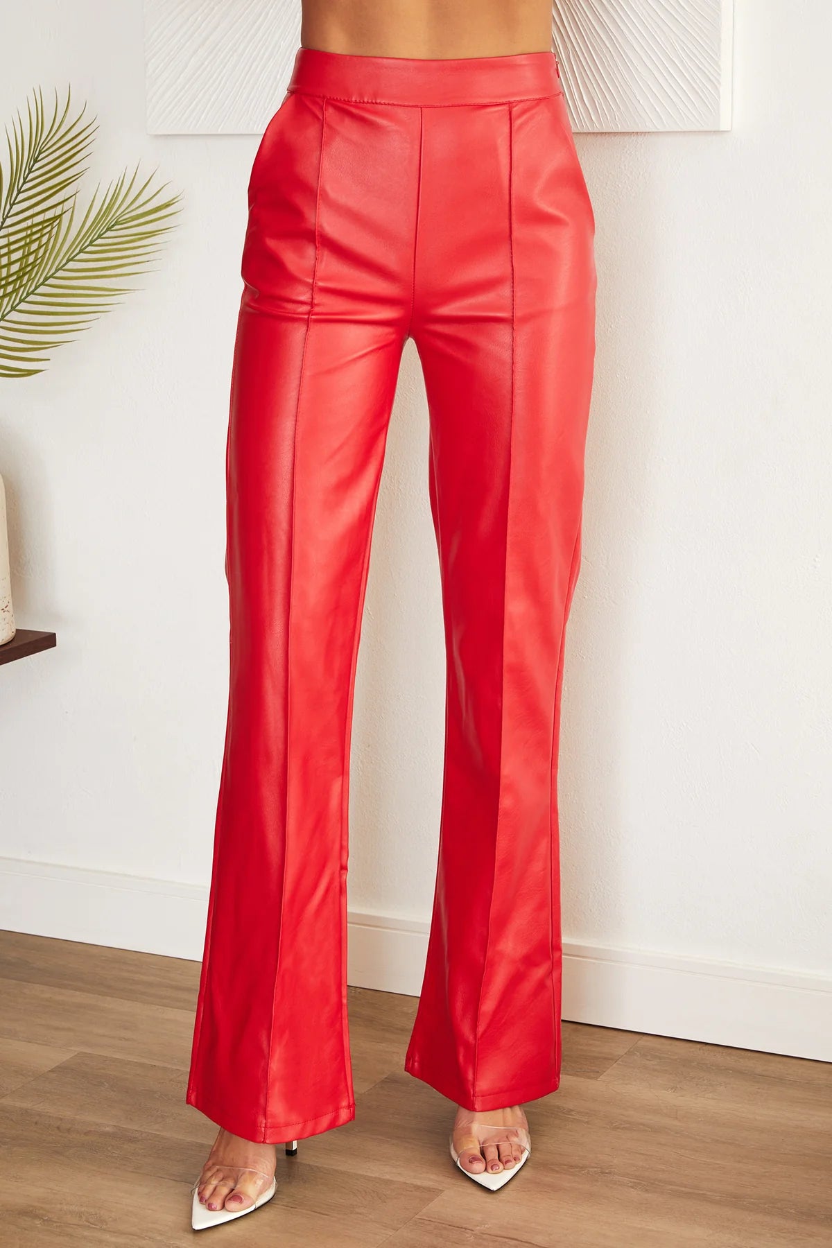 The Nadia Faux Leather Pant - Limited Edition