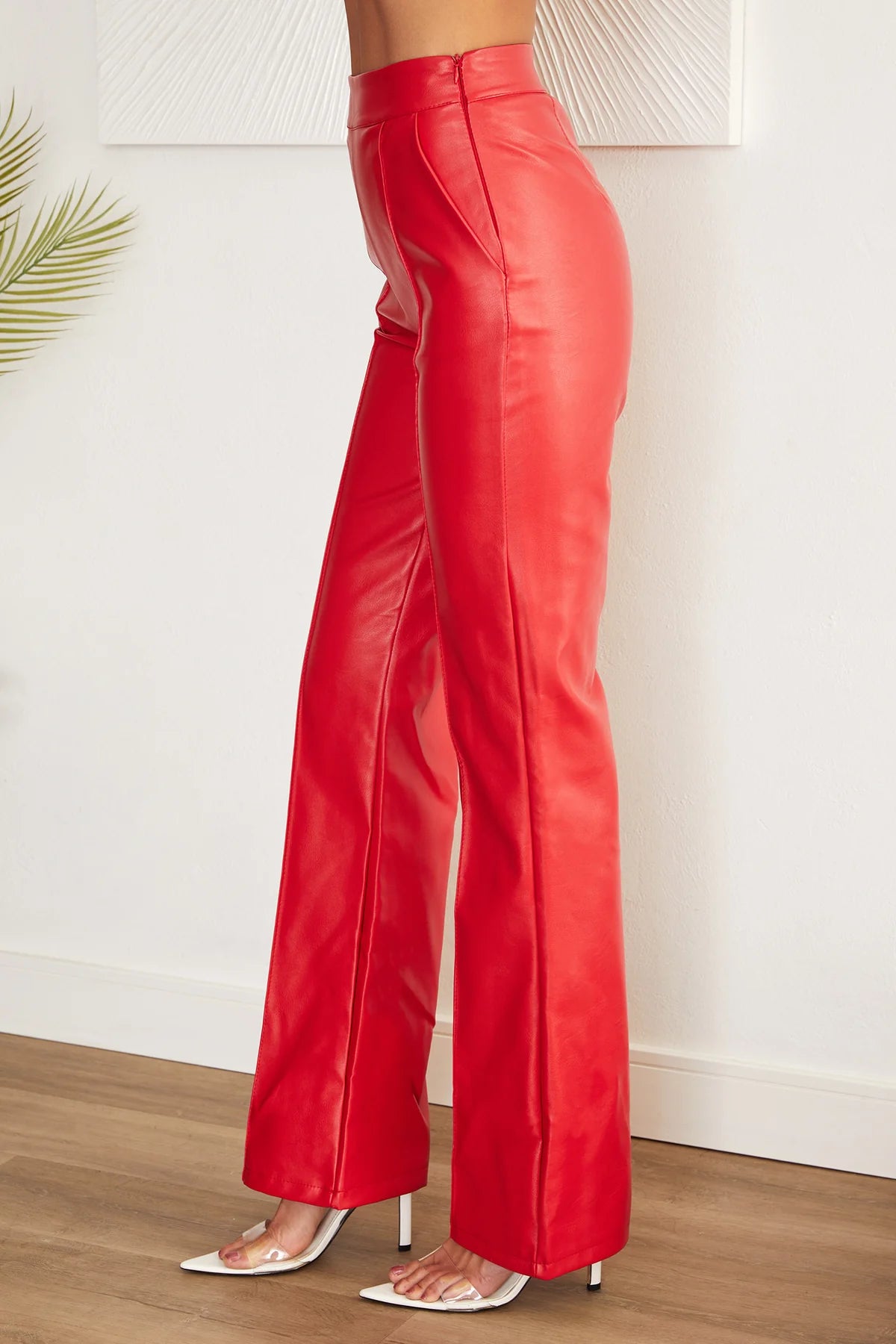 The Nadia Faux Leather Pant - Limited Edition