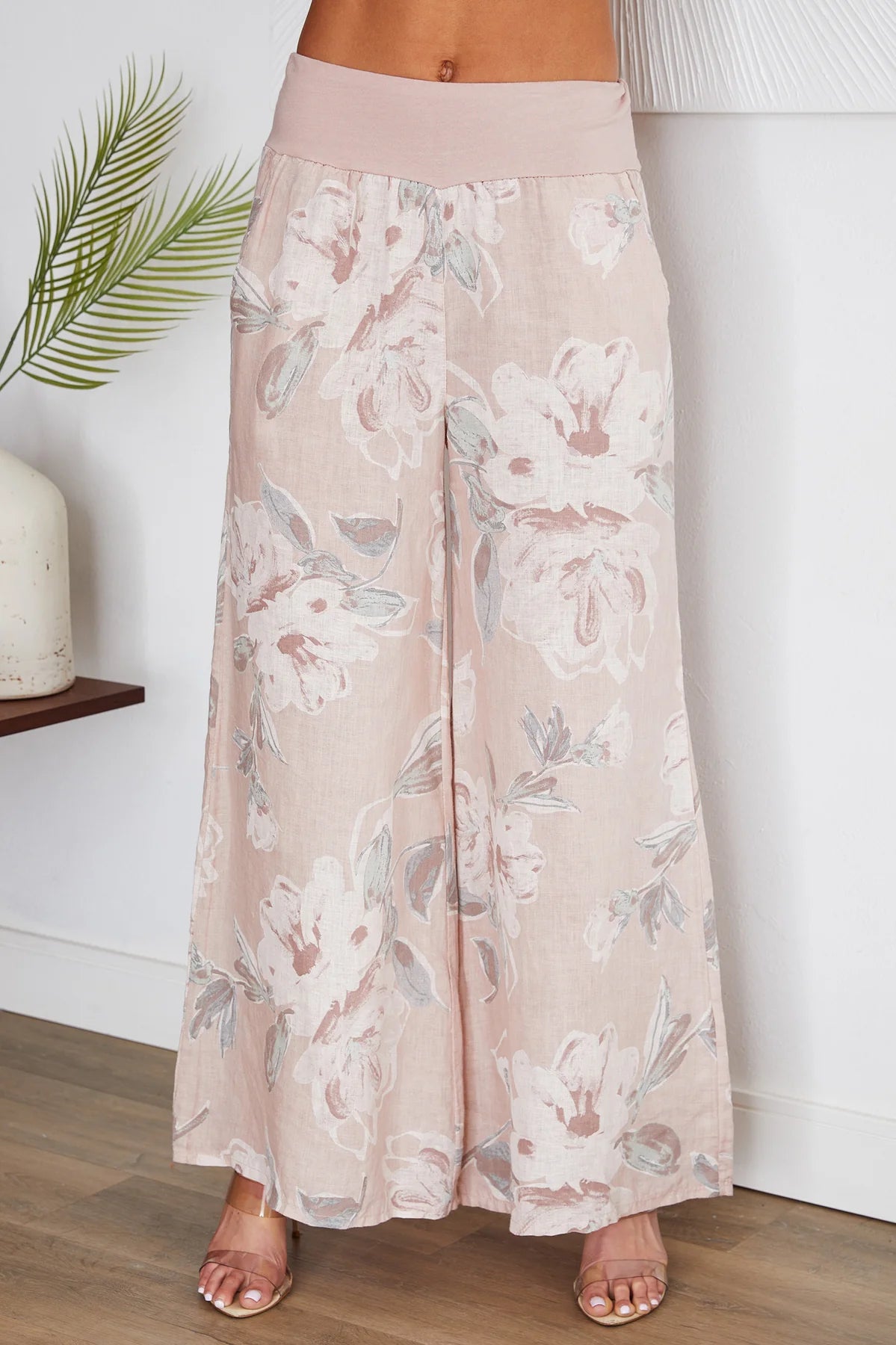 The Wide Leg Floral Pant