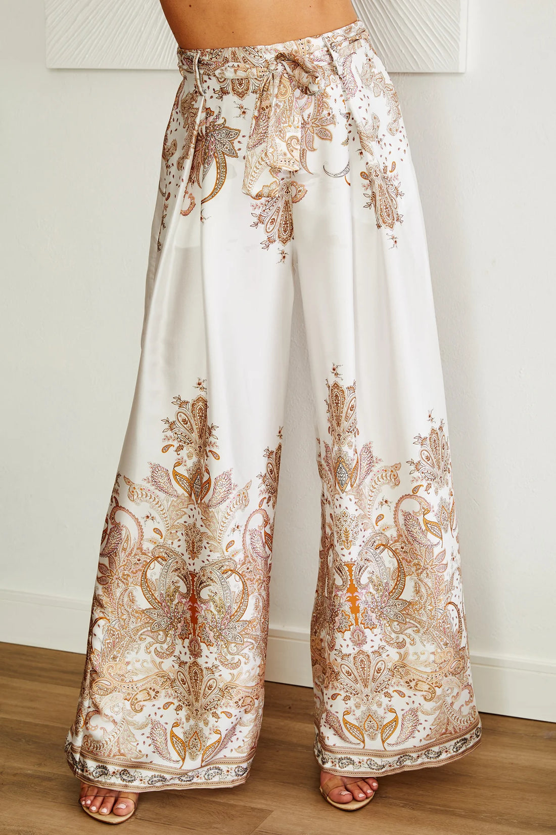 The Paisley Wide Leg Palazzo Pant