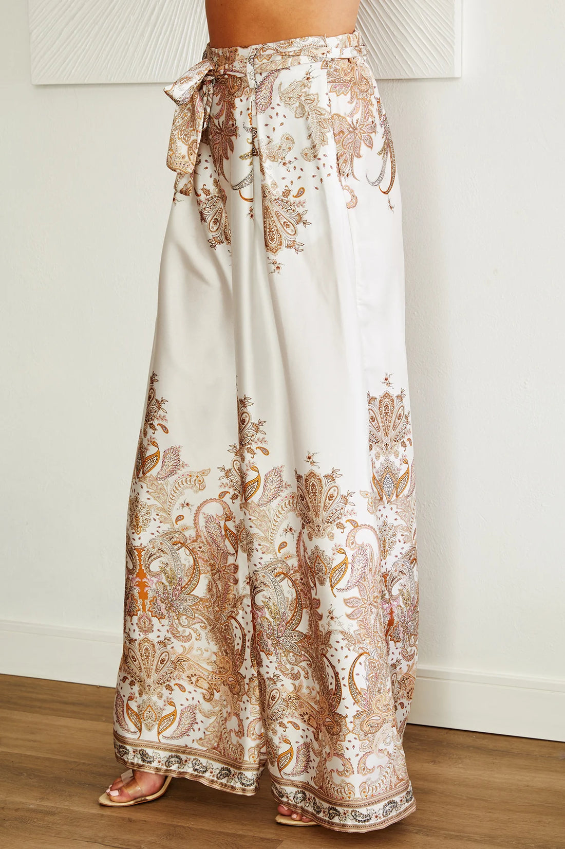 The Paisley Wide Leg Palazzo Pant