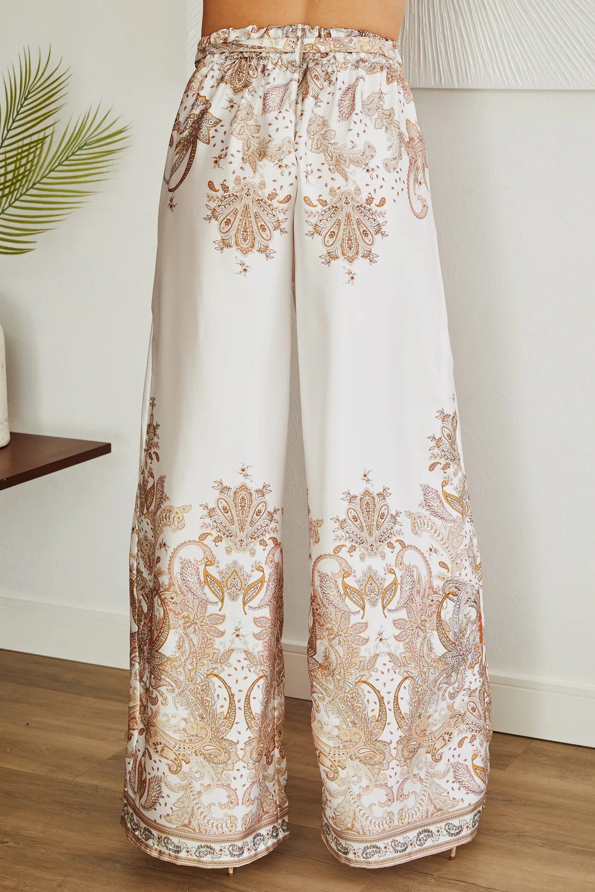 The Paisley Wide Leg Palazzo Pant